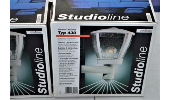 2 buitenlampen vv sensor STEINEL Studioline